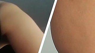 Amateur Wife Fingers Pussy Orgasm with Moans. Latina Big Ass, Big Tits.