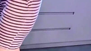 My Stepson Came Into the Kitchen, Rubbed His Cock on My Ass, Fucked Me Hard and Ejaculated on My Pussy.
