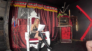 Jetzt Bist Du Mein Eigentum Fuer Immer! Sklavenvertrag Wird Aufgesetzt.