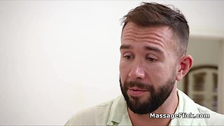 Catching ebony masseuse masturbating in the shower