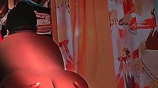 Big Booty Granny Ass Riding My Big Dick Slowly