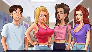 New desi stepmom in summertime saga adventure