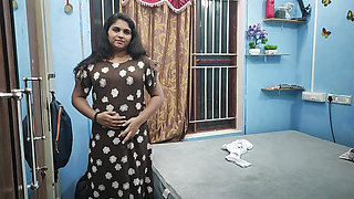 Boy seduce his work mate girl friend and sex in bedroom while no one in his house