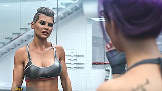 How to fix the future with insatiable lesbians taking a shower