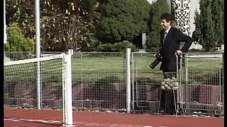 Sexy blonde bi ass fucking party