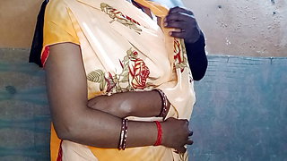 Sister-in-law in rustic saree was fucked as a mare