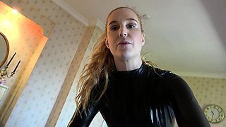 Blonde amateur milf does anal on pov camera 11