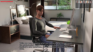 MILF Landlady Caught Her Pervert Tenant Sniffing Her Used Panties - Blacked House Ep09 3D Porn Game