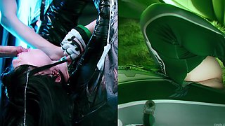 Stuck babe in stellar blade Eve cosplay got deep throat