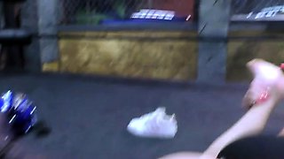 Blonde 69 lesbian licks brunette