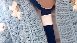 pissing pussy by school girl hana chan she doing house work then go to piss