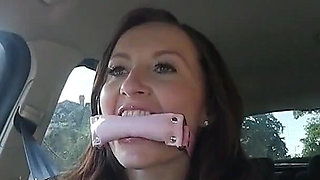 Sophia Takes You for a Ride in Her Car Whilst Shes Gagged