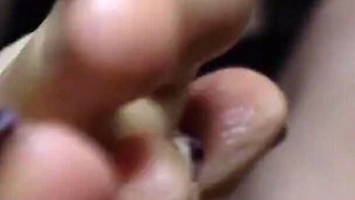 Soaking My Feet in Spit