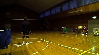 Facialized asian teen