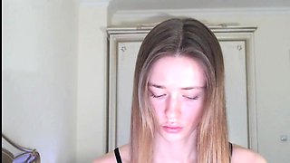 Webcam Busty Blonde Babe Dildo Fuck