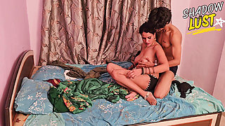 Huge Boobs Indian Maid Stripped off Her Saree and Fucked Hard by Young Boy