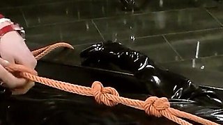 Tied up in Bondage He Is Used as a Human Toilet Part 1