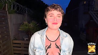 Betty, Gorgeous Woman, Eats Two Dicks