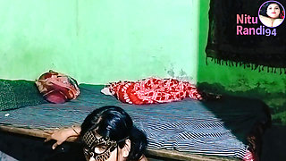 Stepsiblings Indian step-son Fucking by Stepmom Hindi Audio