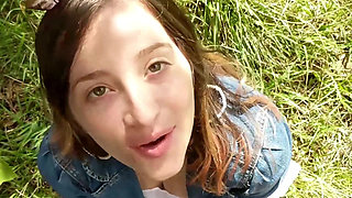 IF IT'S A PICNIC WITH MY STEPSISTER, SHE LOVES TO SUCK OUTDOORS part 2