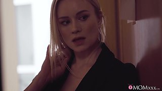 MILF and hot teen threesome sex