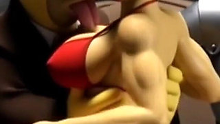 Private Cuckold Club. Exclusive 3D Simpsons Cartoon Parody.