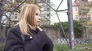 GERMAN SCOUT - Ass fucking Casting Ashley Ross