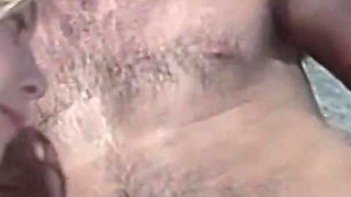 They Celebrate the Birthday of a Friend with a Great Orgy by the Pool