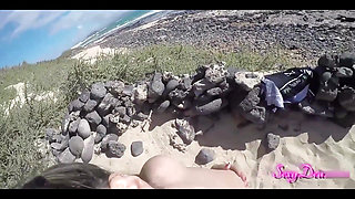 Heat up Your Screen: Sexydea's Beach Doggystyle POV Will Leave You Wanting More