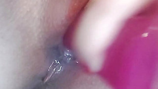 Close-up orgasm