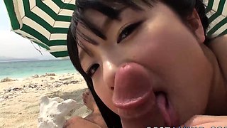 Outdoor creampie with Hina Maeda, horny japanese JAV