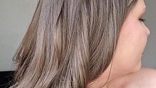 Romantic Tease with My Hair, Boobs, Ride You and Ask to Cum in Me