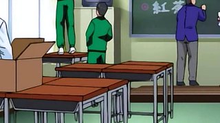 Horny anime lesbian teens skip class to lick pussy