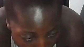 Submissive Black Hot Ebony Teen Girl Bopping Sloppy Head Huge Deepthroat Big Cock Seduce Stepdad Hard Dick - Mastermeat1
