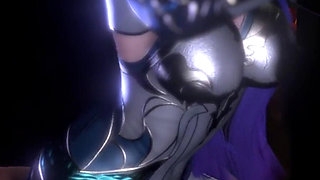 3D Big Boobs Cosplay Babe Wearing Hot Dress Got Fucked so Hard