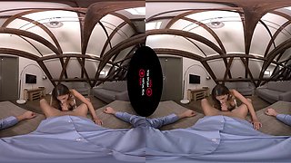 Assbnb - Fit Brunette Riding - Sexlikereal
