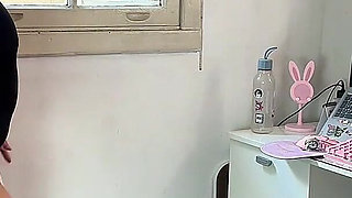 Chubby Ballerina Farts During Ballet Training
