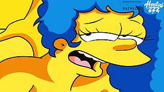 HOMER AND MARGE CREAMPIE CARTOON PORN VIDEO
