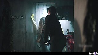Rough Octavia and Anna's bondage clip