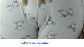 Camel Toe in Pyjama