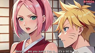 Sakura Haruno and Boruto - Movie - 3dhentai