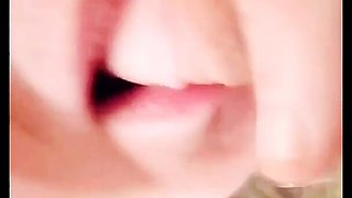Nasty BBW Drinking Mick Stabbers Piss