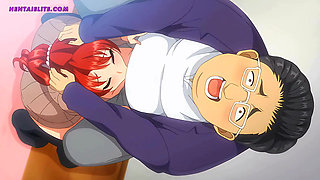 Fucking a stranger while my boyfriend is watching us online - Hentai