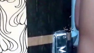 After Discovering That I Was Watching My Booty Friend in the Shower, She Ended up Fucking Me