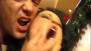 Double Penetration And Cumshot In Mouth And Ass Of A Milf With Giant Tits