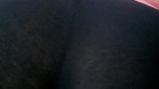 With My Friend Oscar's Boss, Mrs. Mary, She Gives Me Some Blowjobs and I Record Her Ass