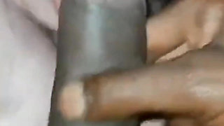 Sucking His BBC Licking His Balls While Jerking His Hard Cock