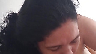 69 Pose Blowjob From Amateur Wife
