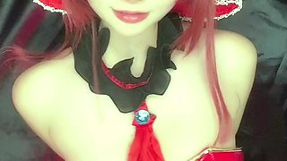 Big boobs milf masturbates with her dildo