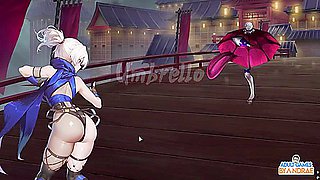 Car Toon In : Footjob Fetish By Yutaka - Half-demon Shinobi